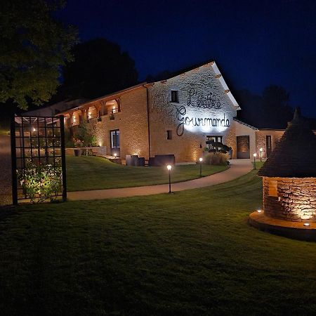 L'Etable Gourmande Chambres D'Hotes Et Ferme Auberge Aubas Bagian luar foto